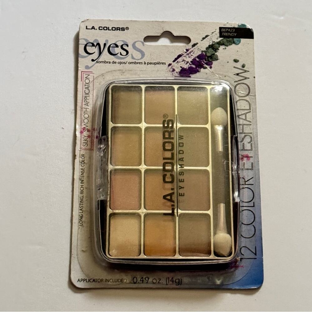 L.A Colors Multi-color Trendy Makeup Beauty Eyeshadow Palette New in Package